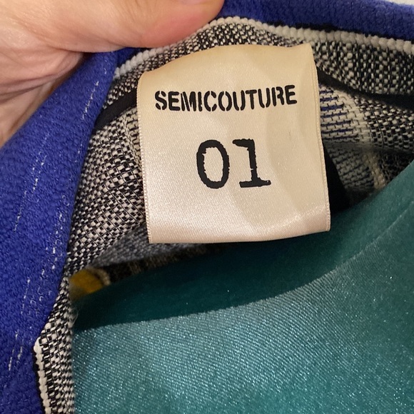 Beautiful Italian Pancho-Coat 🧥✨🖤💙💛 - Picture 7 of 12